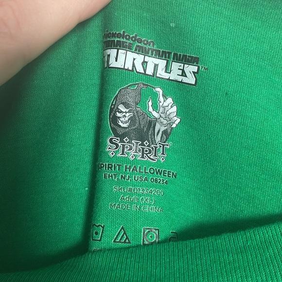 Nickelodeon TMNT Teenage Mutant Ninja Turtles Spirit Halloween Shirt - Picture 3 of 3